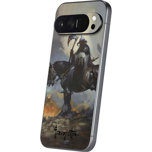 Death Dealer on Horseback by Frazetta Pixel 9 Pro XL Skin